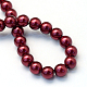 Chapelets de perles rondes en verre peint X-HY-Q003-4mm-39-4