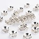 Brass Rhinestone Spacer Beads RB-A020-9mm-01S-1