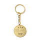 304 Schlüsselanhänger aus Edelstahl KEYC-P019-03G-2