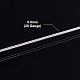 丸銅線  ワイヤーラップジュエリー作り用  銀  20ゲージ  0.8mm  約98.42フィート（30m）/ロール CWIR-BC0006-02B-S-3