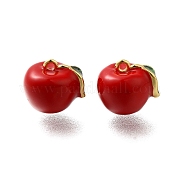 Подвески из латуни с эмалью в стойку KK-M079-14A-G