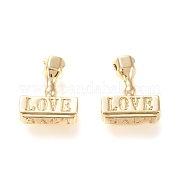 Латунные подвески KK-L006-031G
