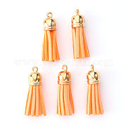 Искусственные замши кисточкой подвесные украшения FIND-R095-035LG