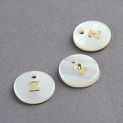 Подвески из пресноводных оболочек SSHEL-S249-Z