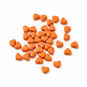 Сердечные бусины из сплава FIND-G053-01D
