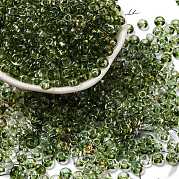 Краска для выпечки прозрачные цвета стеклянные круглые бусины SEED-L011-13A-06