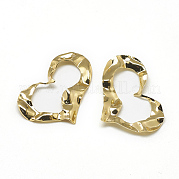 Латунные волнистые подвески KK-T032-130G