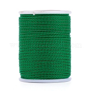 Круглый вощеный полиэфирный шнур YC-G006-01-1.0mm-18