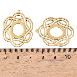 Filigrane Anhänger aus Edelstahl 304&nbsp;SA-CBA404E-06G