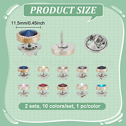 2bags броши из сплава для одежды рюкзака&nbsp;JEWB-PH0001-47