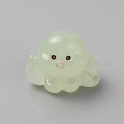 Leuchtende Oktopus-Dekoration aus Kunstharz&nbsp;RESI-WH0038-09C