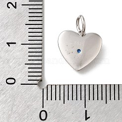925 Mikropflaster aus Sterlingsilber mit klarem Zirkonia-Charme&nbsp;STER-V001-01P-09
