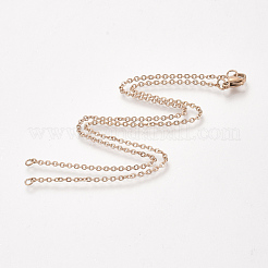 Fabricación de collares con cadena de cable de acero inoxidable 304&nbsp;STAS-T040-PJ209-3-46