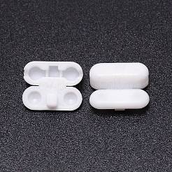 Chaîne à billes en plastique avec fermoirs&nbsp;DIY-WH0182-72