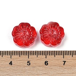 Прозрачные стеклянные бусины&nbsp;DGLA-E004-01L