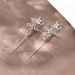 Серьги-крючки Viking Knot из нержавеющей стали 316&nbsp;AJEW-C044-19AS