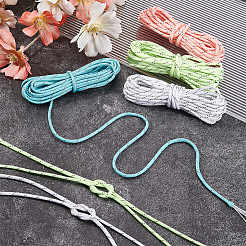 Cordon en polyester lumineux phosphorescent de 20 m et 4 couleurs&nbsp;AJEW-SP0004-85