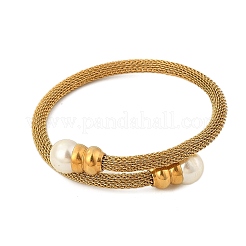 Регулируемые браслеты из нержавеющей стали 304&nbsp;BJEW-Z087-13G