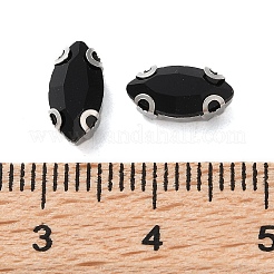 Конский глаз пришить стразами&nbsp;RGLA-L028-08G-02