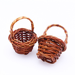 Кукольный домик миниатюрная плетеная ручная корзина для ролевых игр&nbsp;PW-WG40785-01