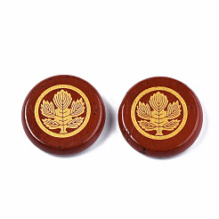 Cabochons de jaspe rouge naturel&nbsp;G-S375-009E