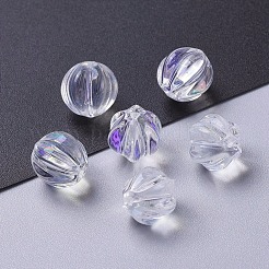 Imitation de perles de verre de jade&nbsp;GLAA-L027-J03