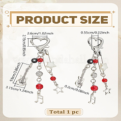 Гитара акриловые подвесные украшения&nbsp;KEYC-LP0001-58B