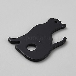 Anhänger aus blickdichtem Acryl mit Aufdruck&nbsp;OACR-CJC0002-06P