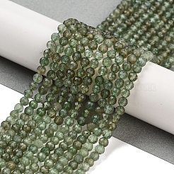 Natürliche grüne Apatit Perlen Stränge&nbsp;X-G-G105-A01-03