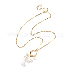 Кулон в виде картофеля из натурального культивированного пресноводного жемчуга&nbsp;NJEW-JN05922