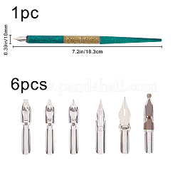 Stylo plongeur en acier inoxydable&nbsp;AJEW-WH0152-24B
