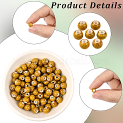 120шт фарфоровые бусины ручной работы&nbsp;PORC-LT0001-13C