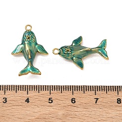 Pendentifs en acier inoxydable 304 émaillés&nbsp;STAS-F347-21A-G