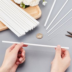 6 tubo cavo quadrato in plastica ABS e barre solide&nbsp;DIY-OC0011-71
