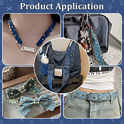 7.5 ярд полиэфирной ленты 3 цветов&nbsp;OCOR-PH0007-24B