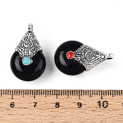 Подвески из смолы в тибетском стиле&nbsp;RESI-T022-16K