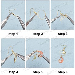 Наборы для изготовления серег своими руками&nbsp;DIY-SC0016-92