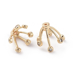 6-лепесток из латуни шарик крышки&nbsp;LS-ZIRC-L077-025G