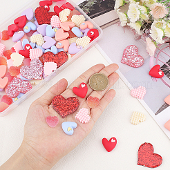 Кабошоны из смолы в стиле 120 шт.&nbsp;CRES-NB0001-29