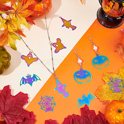 30 шт. 5 стиля 201 нержавеющая сталь штампованные пустые бирки подвески&nbsp;STAS-DC0008-10