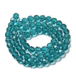 Прозрачные стеклянные бусины&nbsp;LS-EGLA-A035-T8mm-D12