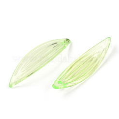 Pendentifs en acrylique transparent &nbsp;OACR-O006-02B