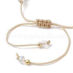 2 шт. браслеты с подвесками Chakra 304 из нержавеющей стали&nbsp;BJEW-JB12564-03