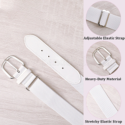 Эластичные ремни для софтбола из искусственной кожи&nbsp;AJEW-WH20006-283A