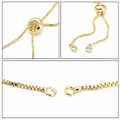 Gestellbeschichtung Messingkette Armbandherstellung&nbsp;X-KK-A142-017G
