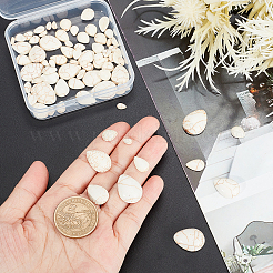 Synthetik howlite Cabochons&nbsp;TURQ-AR0001-12A