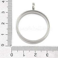 Medaillonanhänger aus Edelstahl 304&nbsp;STAS-S132-16P-04