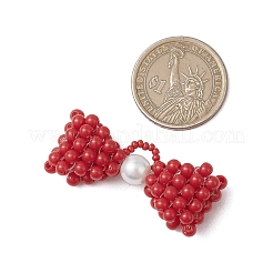 3шт 3 цвета непрозрачные акриловые подвески&nbsp;PALLOY-CJ00149