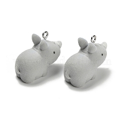 Подвески из непрозрачной смолы&nbsp;RESI-I335-01P-06