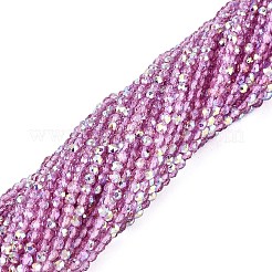 Chapelets de perles en verre transparente  &nbsp;EGLA-N028-01A-A04